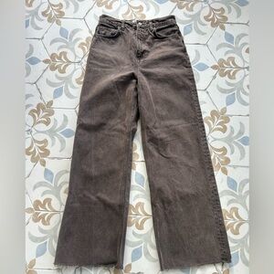 Reformation Cary high rise slouchy wide leg jeans